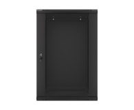 Lanberg Wisząca 19" 18U 600x600mm jednosekcyjna (czarna) - 455307 - zdjęcie 8